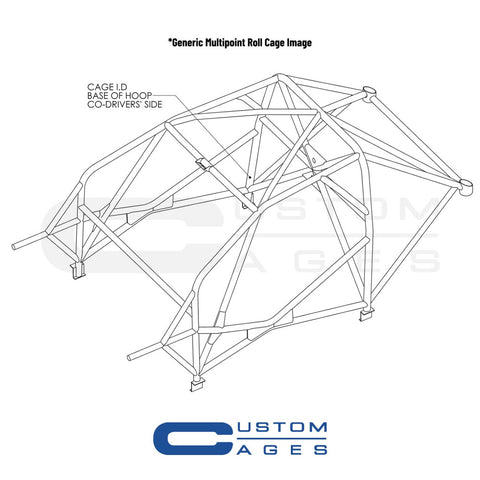 VAUXHALL Corsa C 00 International Multipoint CDS roll cage kit. FIA Certificated 