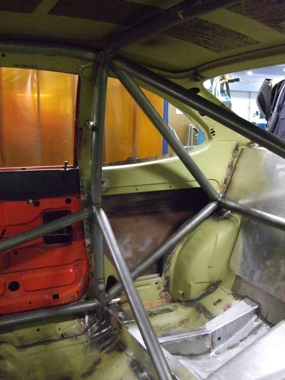 VAUXHALL Firenza Historic T45 roll cage kit. MS UK Compliant to Appendix K