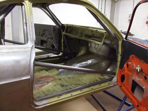 VAUXHALL Firenza Historic T45 roll cage kit. MS UK Compliant to Appendix K 