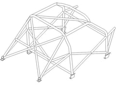 VOLKSWAGEN Golf Mk4 R32 Multipoint CDS roll cage kit