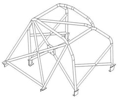 VOLKSWAGEN Polo 94-99 MK3 Type 6N Multipoint CDS roll cage kit 